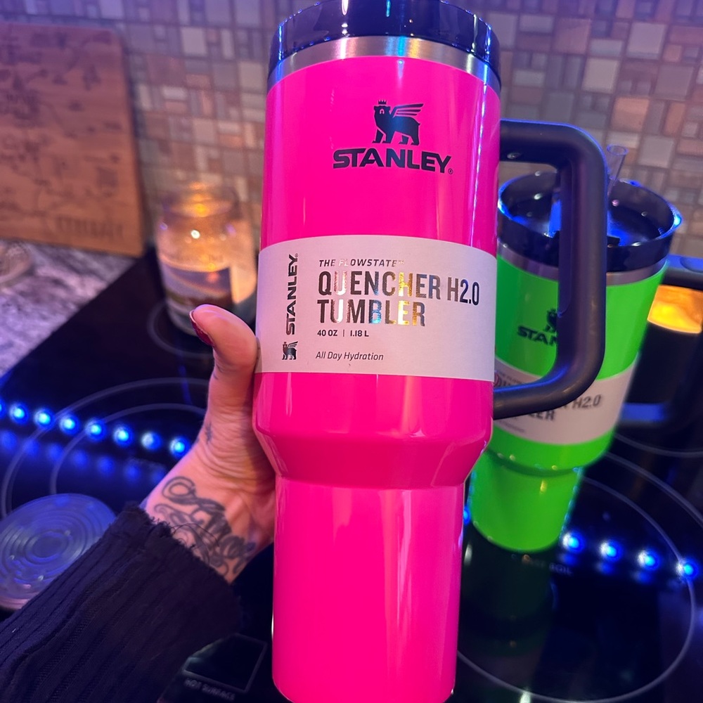 Brand New Neon Pink Stanley 40oz